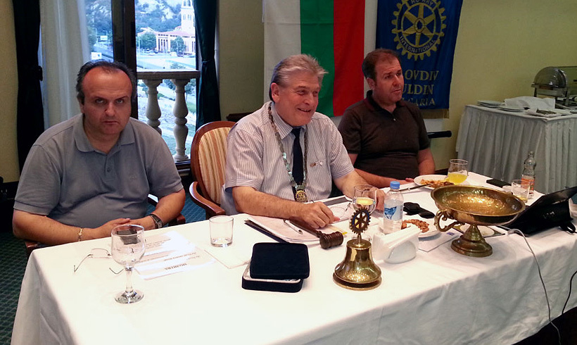 Report of the board for the term 2012-2013 with President Kircho Atanasov