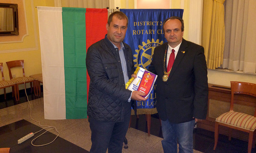 Gesho Geshev is the new member of Rotary Club Plovdiv-Puldin