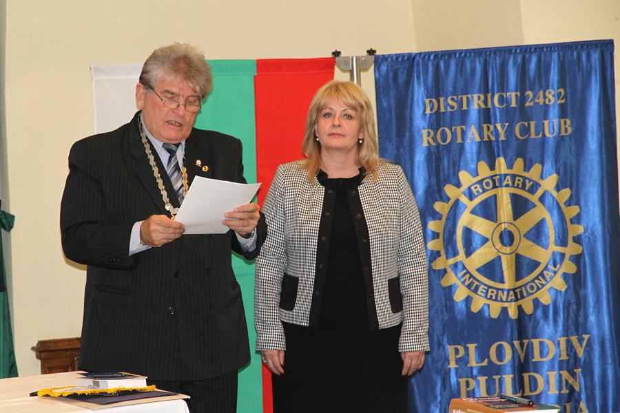 Mariana Andreeva is the new member of Rotary Club Plovdiv Puldin