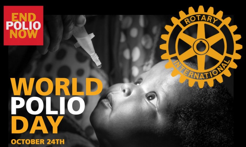 Среща в Ротари парка в подкрепа на Световния ден за борба с полиомиелита